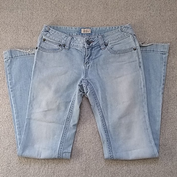 Free People Bleached Out Boot Cut Jeans - Picture 5 of 5